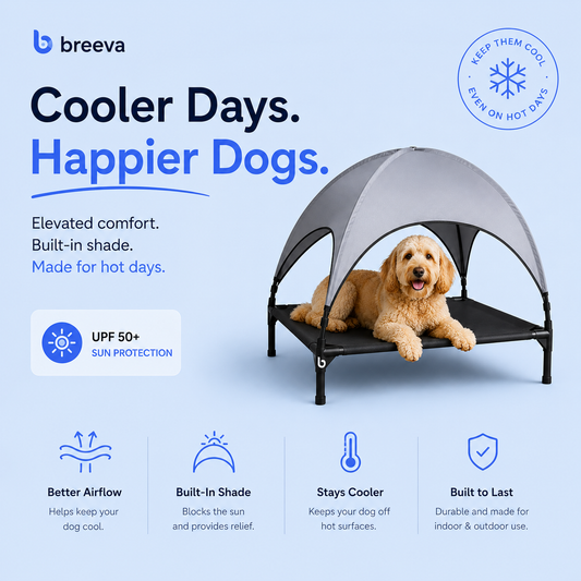 PawBreeze ShadePro Cooling Bed
