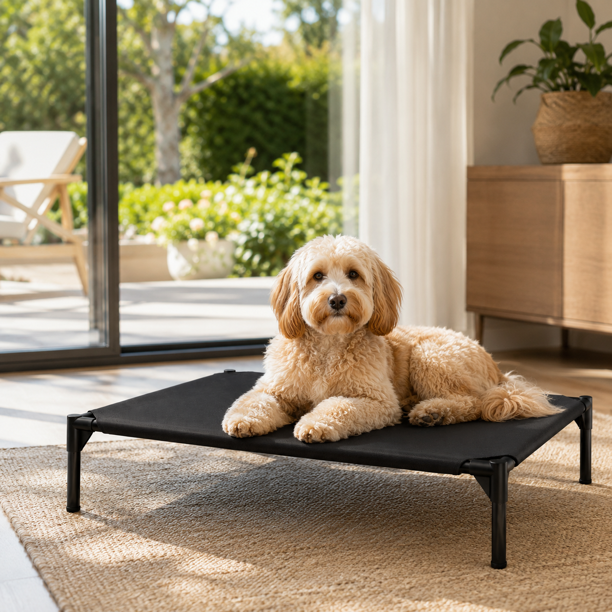 PawBreeze Elevated Cooling Bed