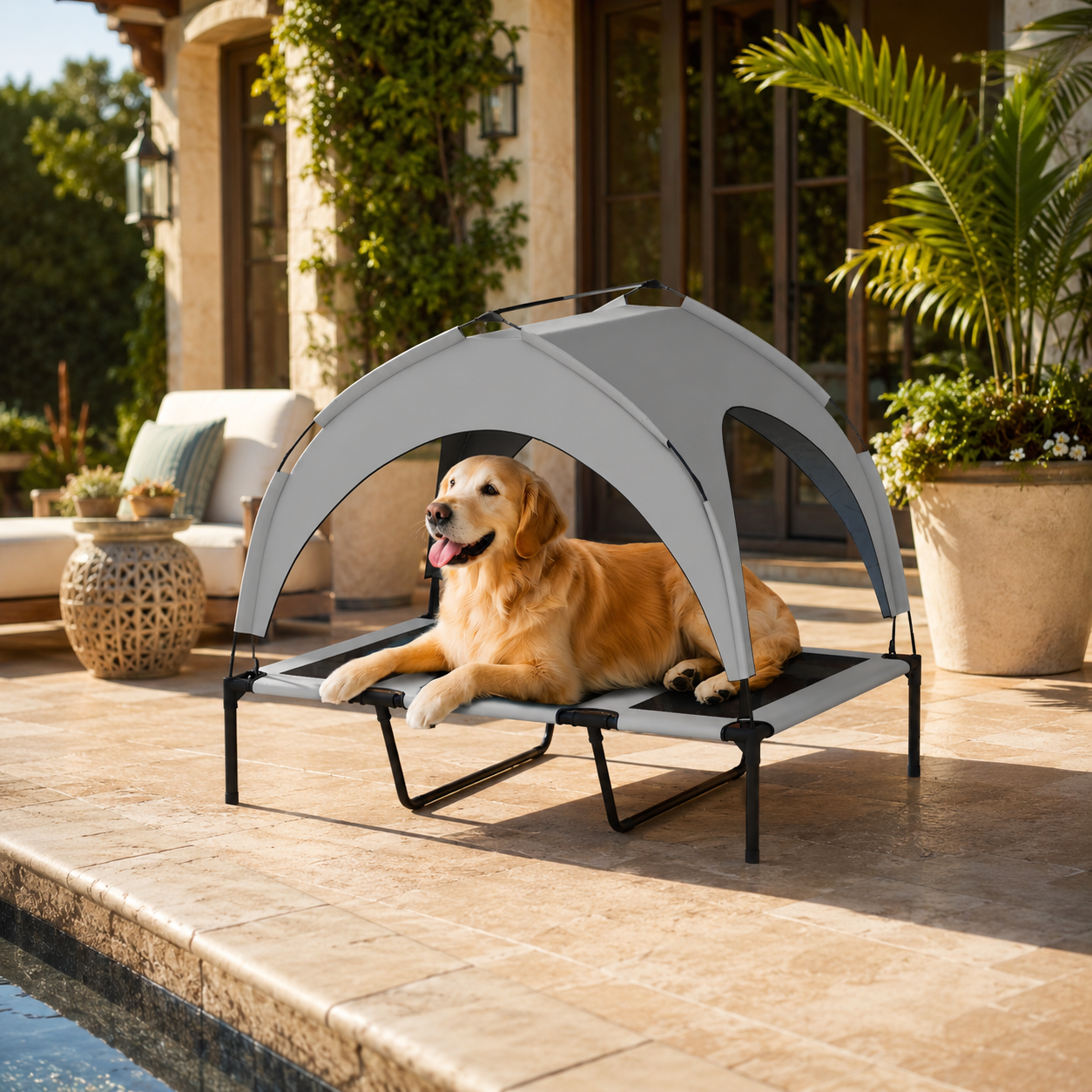 PawBreeze ShadePro Cooling Bed