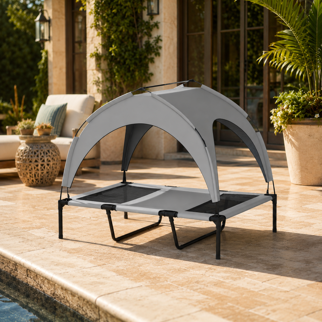 PawBreeze ShadePro Cooling Bed