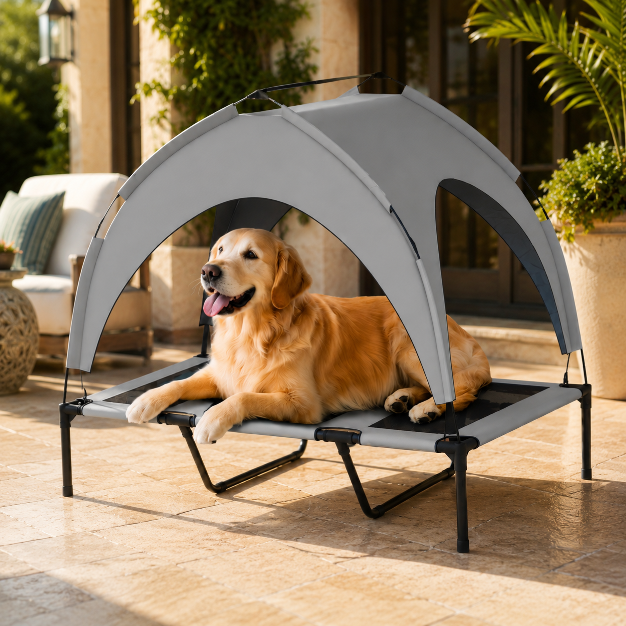 PawBreeze ShadePro Cooling Bed
