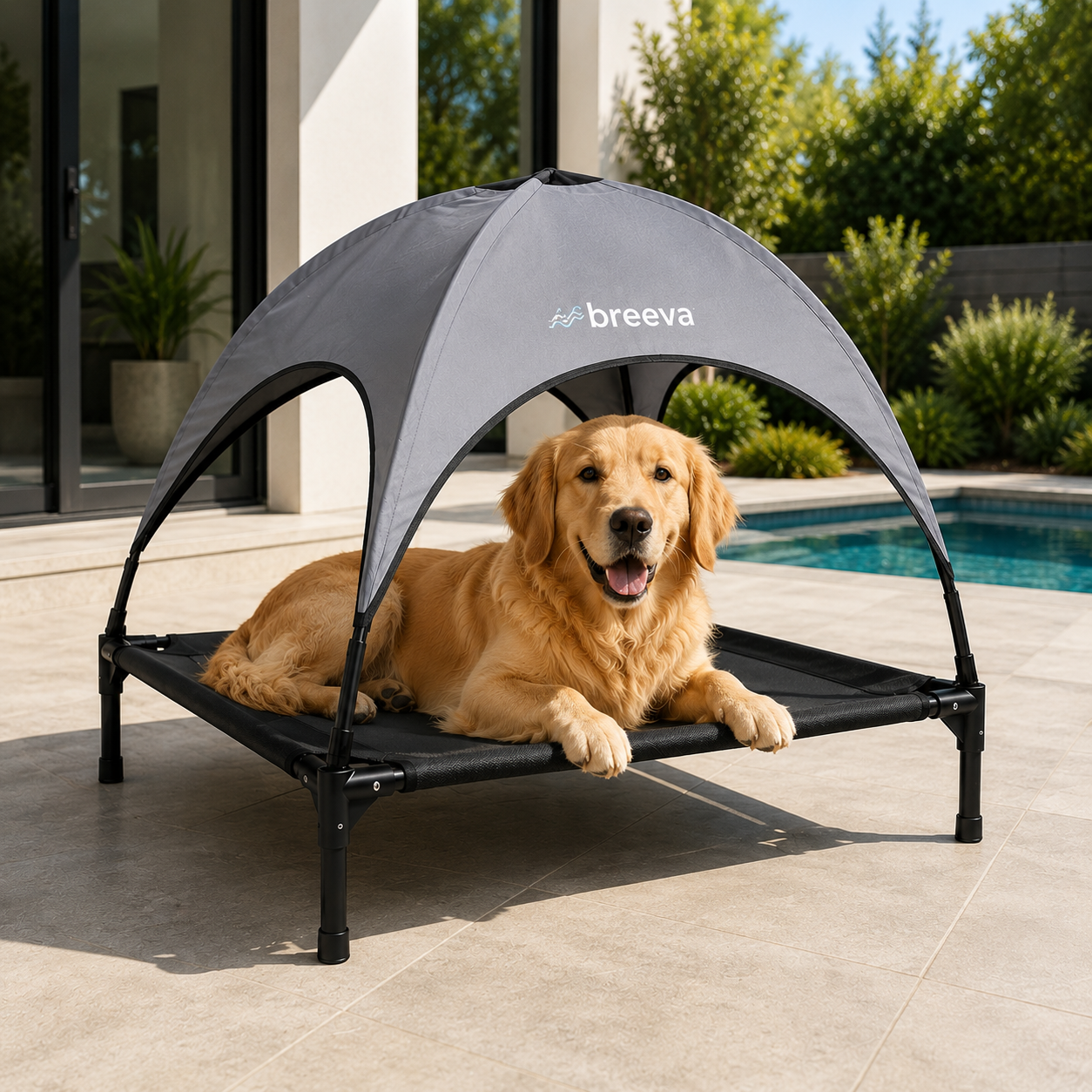PawBreeze ShadePro Cooling Bed